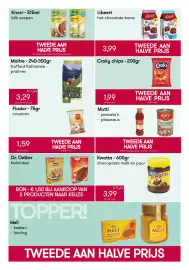 Peltri folder Pagina 5: Truffout Italiaanse pralines €3,29, Chocopasta melk en puur €3,99