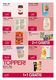 Peltri folder Pagina 6: Mora funmix €4,99, Simpl rijstwafels €1,00