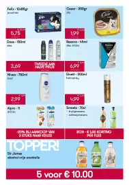 Peltri folder Pagina 7: Elnett hairspray €4,99, Rexona deo sticks €6,99