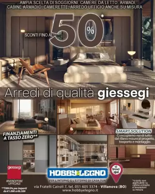 Hobby e Legno (valido fino al 31-10)