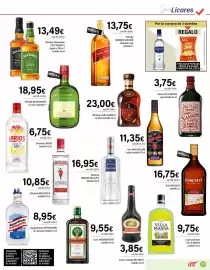 Folleto Cash Ifa Página 17: Jagermeister licor €9,55, Jack Daniel's Tennessee Apple €13,49