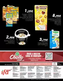 Folleto Cash Ifa Página 20: Feiraco nata para montar €3,79, Angulo queso fresco suave €2,90