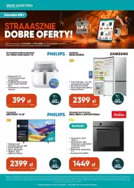 Max Elektro gazetka Strona 1: max ELEKTRO AGD / RTV/MULTIMEDIA Gazetka ME+ STRAAASZNIE DOBRE OFERTY! Oferta obowiązuje od