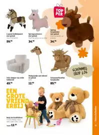 Europoint folder Pagina 19: Spring eenhoorn met geluid €34,95, Lopend hobbelpaard met geluid €59,95