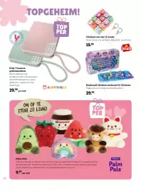 Europoint folder Pagina 22: Kidy Treasure geheimendoos €29,90, Keyboard Clickeez inclusief 12 Clickeez €29,95