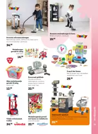 Europoint folder Pagina 23: Winkelwagentje gevuld met kassa en toebehoren €22,95, Vileda schoonmaak trolley €24,95