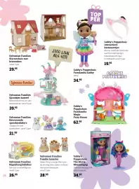 Europoint folder Pagina 26: Sylvanian Families Betoverende sprookjesbaby's €21,95, Familie hamster €28,95