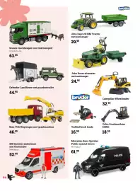 Europoint folder Pagina 64: Vorkheftruck Linde €16,95, Tractor met aanhanger €29,95