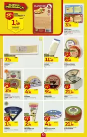 Folheto Auchan semana 42 Página 12: Queijo Serras de Penela €6,46, Queijo São Jorge €3,99