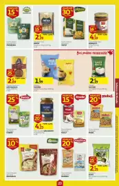 Folheto Auchan semana 42 Página 23: Farinha de mandioca ferbar, Leite de coco koala
