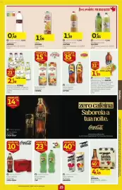 Folheto Auchan semana 42 Página 25: Numa Seleção de Garrafas 2L LIPTON, Compal Chá de Frutas