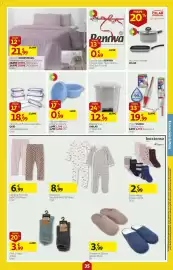 Folheto Auchan semana 42 Página 35: Mopa VILEDA 1-2 Spray Max €19,99, Leggings Forradas €6,99
