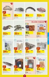 Folheto Auchan semana 42 Página 5: Polvo Auchan €13,49, Miolo de camarão selvagem frumar €5,99