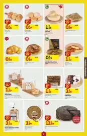 Folheto Auchan semana 42 Página 7: Pastel de Nata Auchan Collection €0,79, Pão de trigo auchan €1,05