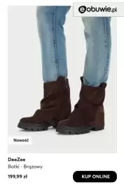 Eobuwie gazetka tydzień 42 Strona 8: Botki brązowe DeeZee €199,99