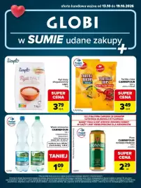 Globi gazetka tydzień 42 Strona 2: Ryż biały długoziarnisty SIMPL €3,79, Tortilla chips Sensation €3,49