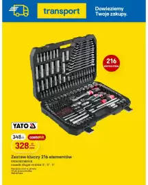 Castorama gazetka tydzień 42 Strona 16: Yato Zestaw kluczy 216 elementów €328,00