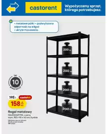 Castorama gazetka tydzień 42 Strona 19: Regał metalowy castohit €158,00