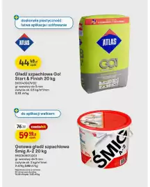 Castorama gazetka tydzień 42 Strona 33: Gotowa gładź szpachlowa Śmig A-2 €59,98, Gładź szpachlowa Go! Start & Finish €44,48