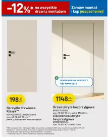 Castorama gazetka tydzień 42 Strona 15: Skrzydło drzwiowe Klasyk z podcięciem wentylacyjnym €198,00