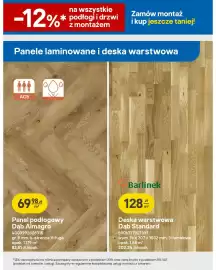 Castorama gazetka tydzień 42 Strona 9: Deska warstwowa Dąb Standard Barlinek €128,00