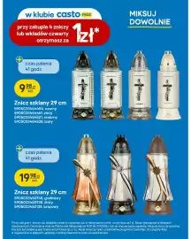 Castorama gazetka tydzień 42 Strona 16: Znicz szklany 29 cm €19,98