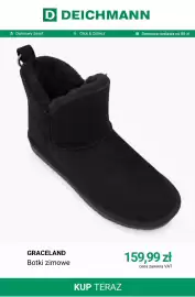 Deichmann gazetka tydzień 42 Strona 12: Botki zimowe Graceland €159,99