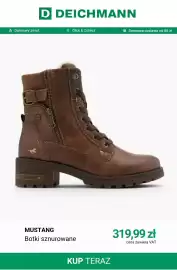 Deichmann gazetka tydzień 42 Strona 13: Botki sznurowane Mustang €319,99