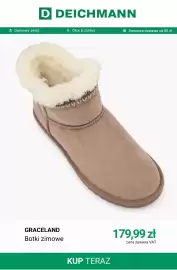 Deichmann gazetka tydzień 42 Strona 3: Botki zimowe Graceland €179,99