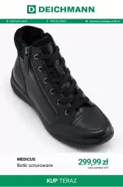 Deichmann gazetka tydzień 42 Strona 4: Botki sznurowane Medicus €299,99