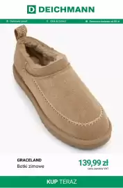 Deichmann gazetka tydzień 42 Strona 7: Botki zimowe Graceland €139,99