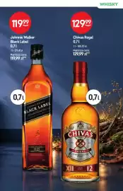 Żabka gazetka | Alkohole Strona 13: Whisky Johnnie Walker Black Label €119,99, Whisky Chivas Regal €129,99