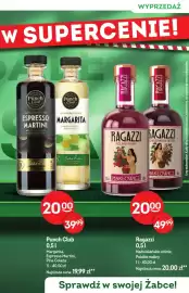 Żabka gazetka | Alkohole Strona 15: Likier Ragazzi Nadwiślańskie wiśnie €20,00, Koktajl Punch Club Margarita €20,00