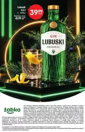Żabka gazetka | Alkohole Strona 16: Gin Lubuski Original €39,99