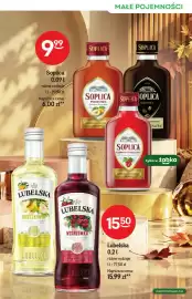 Żabka gazetka | Alkohole Strona 3: Soplica kawowa €9,99, Lubelska gruszkówka €15,50