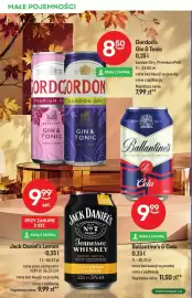 Żabka gazetka | Alkohole Strona 4: Drink Jack Daniel's Lemon €9,99, Gordon's Gin & Tonic London Dry €8,50