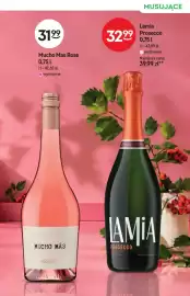 Żabka gazetka | Alkohole Strona 15: Wino różowe Mucho Mas Rose €31,99, Wino musujące Lamia Prosecco €32,99