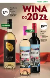 Żabka gazetka | Alkohole Strona 3: Wino Flow Cuvee €17,50, Wino Miratejo €19,99