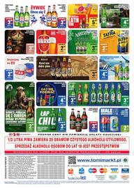 TomiMarkt gazetka Strona 8: Piwo Warka Classic 1478 €2,79, Piwo Peroni Nastro Azzurro €4,99