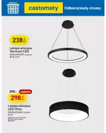 Castorama gazetka tydzień 42 Strona 4: Lampa wisząca LED Ohio €298,00, Lampa wisząca Vermont LED €238,00