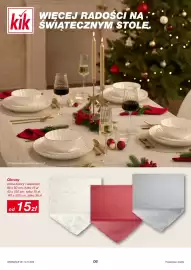 KiK gazetka Strona 6: Obrusy €15,00