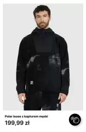 4F gazetka tydzień 42 Strona 3: Polar loose z kapturem męski FOB €199,99