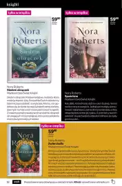 Empik gazetka Strona 18: Książka Siedem obrączek Nora Roberts €59,90, Książka Spuścizna Nora Roberts €59,90