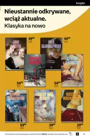 Empik gazetka Strona 21: Książka Książę Niccolò Machiavelli €29,99, Książka Małe kobietki Louisa May Alcott €39,99
