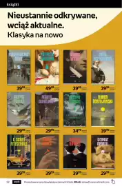 Empik gazetka Strona 22: Książka Proces Franz Kafka €39,99, Książka Folwark zwierzęcy George Orwell €29,99