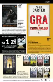 Empik gazetka Strona 29: Książka Nic bez ryzyka Jeffrey Archer €25,93, Książka Gra w chowanego Chris Carter €59,90