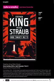 Empik gazetka Strona 34: Książka Stephen King Peter Straub Inne światy niż te. Jack Sawyer. Tom 3 oprawa miękka €79,99