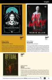 Empik gazetka Strona 35: Książka Rytuał Adam Nevill €59,99, Książka Frankenstein Mary Shelley €59,99