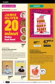 Empik gazetka Strona 56: Książka Wege Jamie Oliver €149,99, Książka Jamie gotuje po włosku Jamie Oliver €199,99