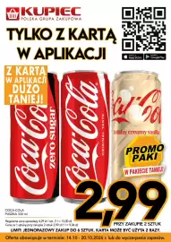 Kupiec gazetka tydzień 42 Strona 8: Napój gazowany Coca-Cola Holiday Creamy Vanilla €2,99